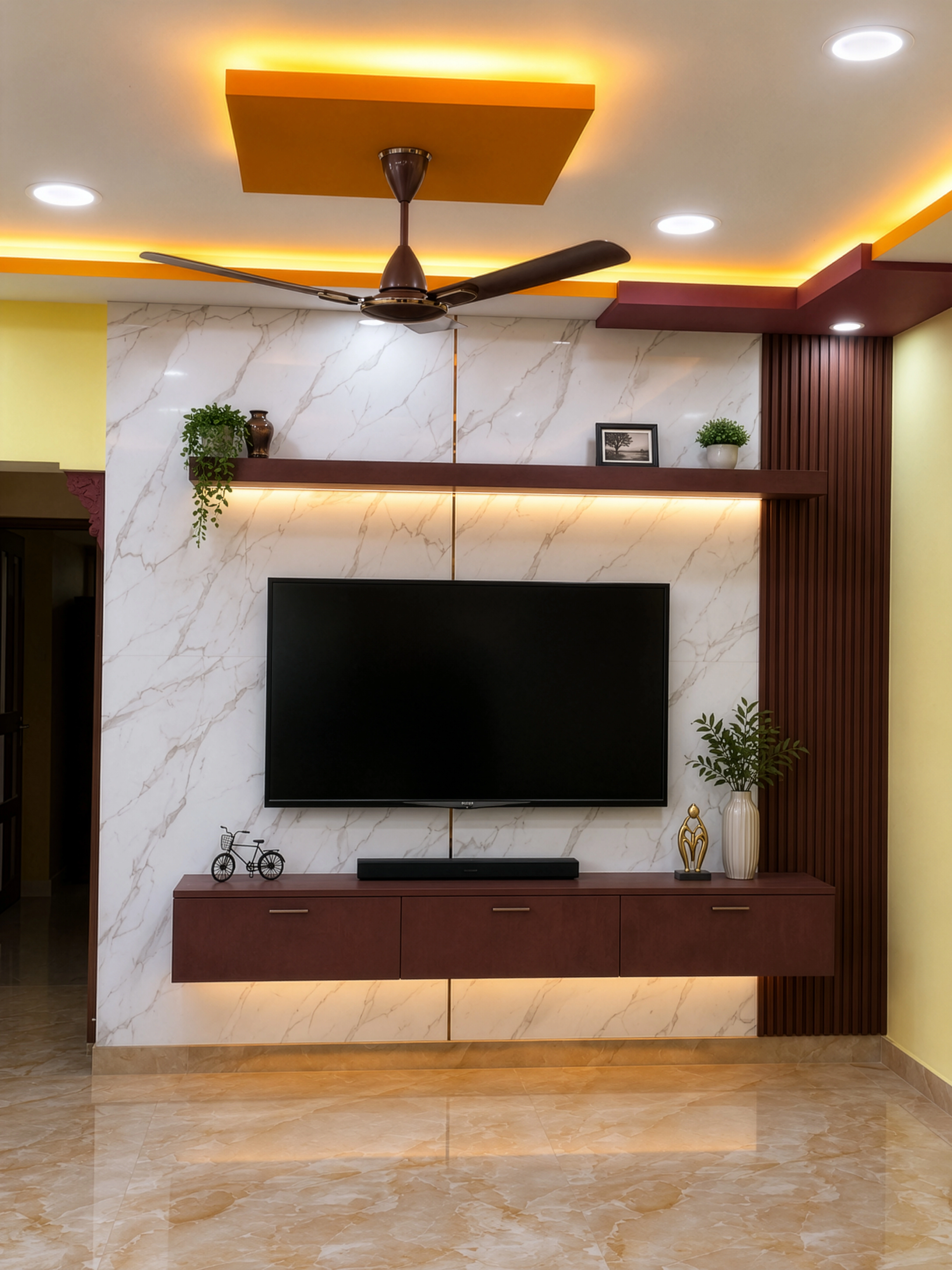 TV Unit by PAKA Architects